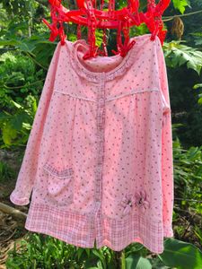 Cute Pink Floral Nightgown