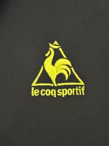 Le Coq Sportif Black Polo Shirt