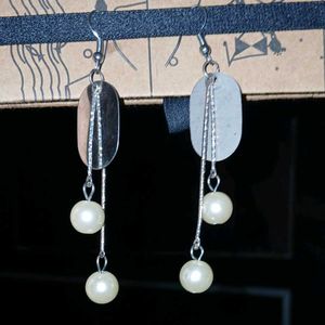 Elegant Pearl Drop Earrings
