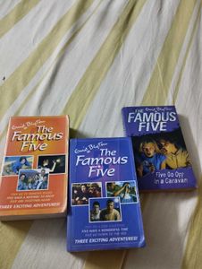 Enid Blyton The Famous Five 3 Books