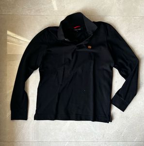 Original Fahrenheit Black Long Sleeve Polo