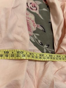 Light Pink Collared Button-Up Shirt