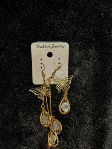 Charming Butterfly Drop Earrings