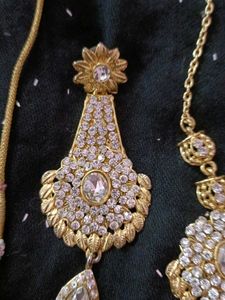 Beautiful Jewellery Bridal Party Wear Set Necklace