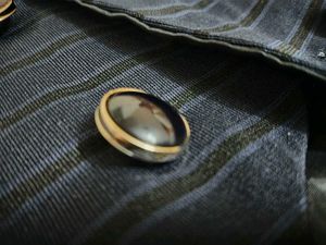 Men's Grey Pinstripe Vest