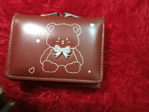 Cute Teddy Bear Wallet
