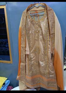 Elegant Embroidered Kurta Set with Dupatta
