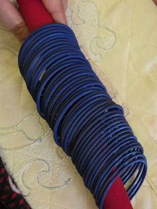 46 Set of Blue Bangles