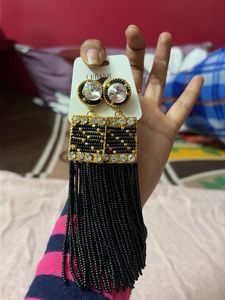 Beaded Tassel Earrings