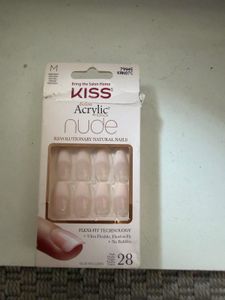 KISS Salon Acrylic Nude French Nails