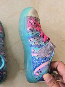 girls slipon shoes lights