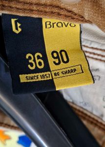 Bravo Men's Brown Jeans