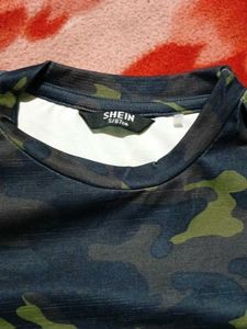 Camouflage Print Tee