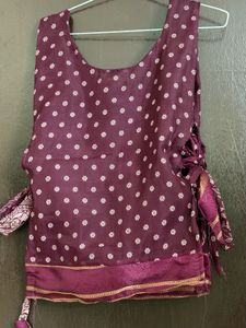 lehenga made with beautiful fabric