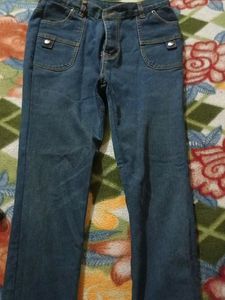 A Charcoal Coloured Jeans