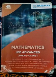 Vol-01 Class 11 Math JEE Advanced Book