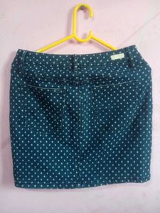 Stylish Denim Mini Skirt