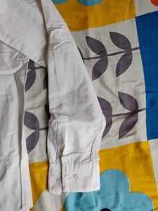 Men's White Button-Up Shirt