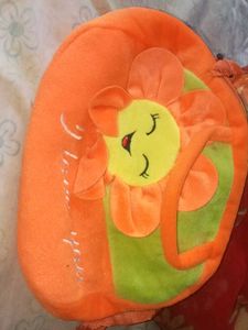 Cute Flower Plush Backpack