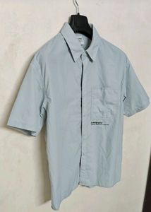 Men's Light Blue Short Sleeve Shirt