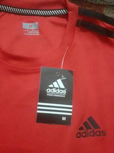 Adidas Red T-Shirt