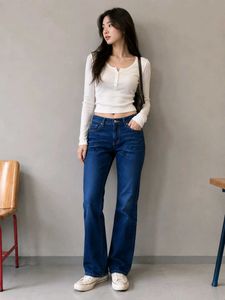 Women's Blue Flare Jeans