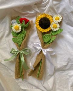 Handmade Crocheted bouquet