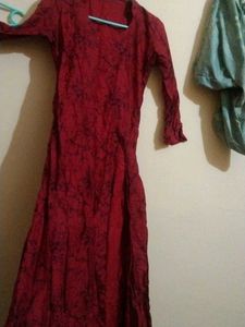 Elegant Red Kurta