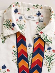 Elegant White Printed Kurta