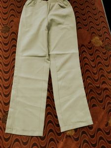 BEIGE WIDE LEG CARGO JEANS /TROUSER | LIMITED TIME