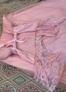 b’ful pink lace gown🧚🏻‍♀️🐣🎀