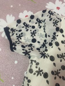 Floral Sheer dress