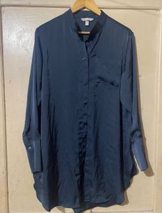 Dark navy blue HnM oversized shirt