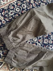 Women Cargo Pants - Olive Green