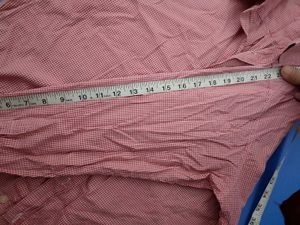100 % Cotton Pink Gingham Classic | Relaxed-Fit Ch