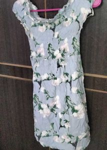 Cute Floral Print Dress