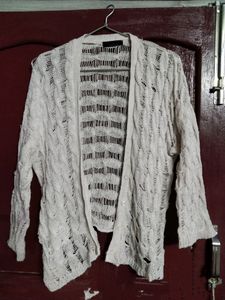 Crochet Knit Shrug