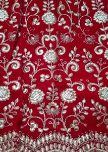 Red Embroidered Lehenga Choli