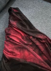 One Shoulder Tie-Dye Top