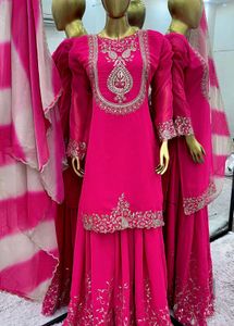 Top and Plazzo Set Ready to Wear