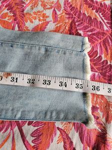 Washed Blue Denim Jeans