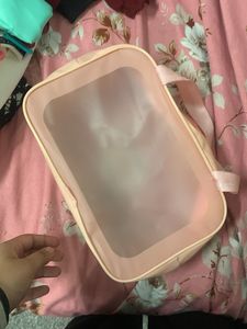 Pink Washbag Travel Pouch