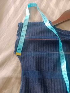 Striped Sheer transperant Top