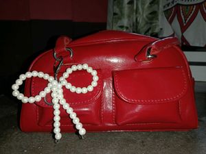 solid beguettes shoulder bag