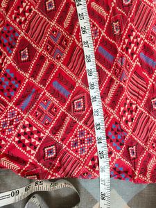 Red Printed Kurti