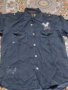 Men's Striped Casual Shirt