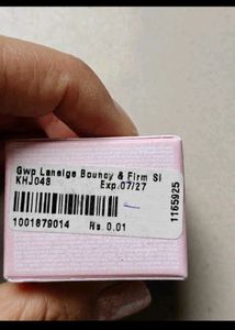Laneige Bouncy &amp; Firm Sleeping Mask