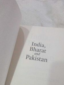 India, Bharat, and Pakistan Book