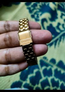 Sonata Gold Watch