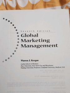 Global Marketing Management